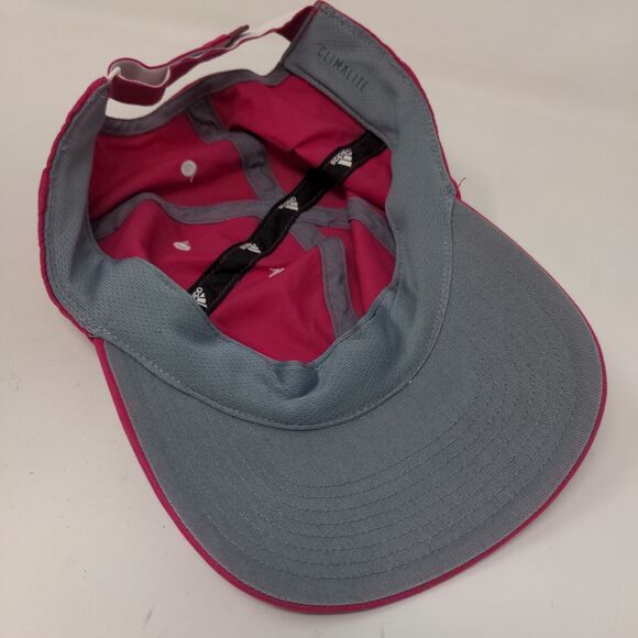 Adidas Climalite Women's Strapback Hat Pink Adjustable Embroidered Logo - Picture 6 of 8